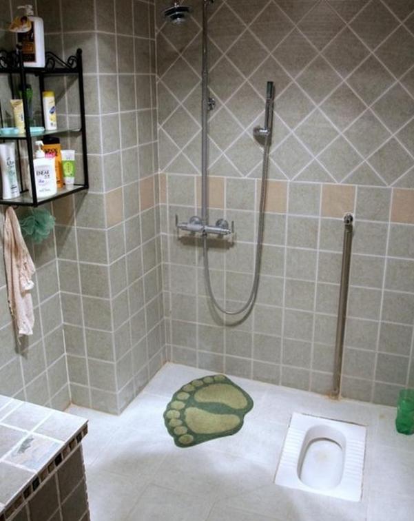 浴室装修效果图-做干湿分离有何利弊